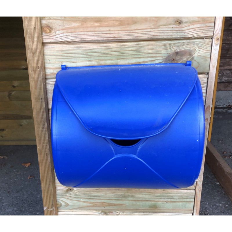Briefkasten blau